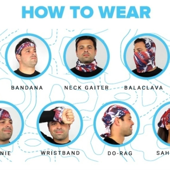 Tubular head bands - Picture 4 of 5